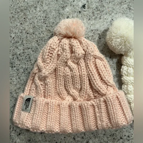 The North Face and CC Baby Beanie Hat Bundle 6-24 months - Picture 3 of 9